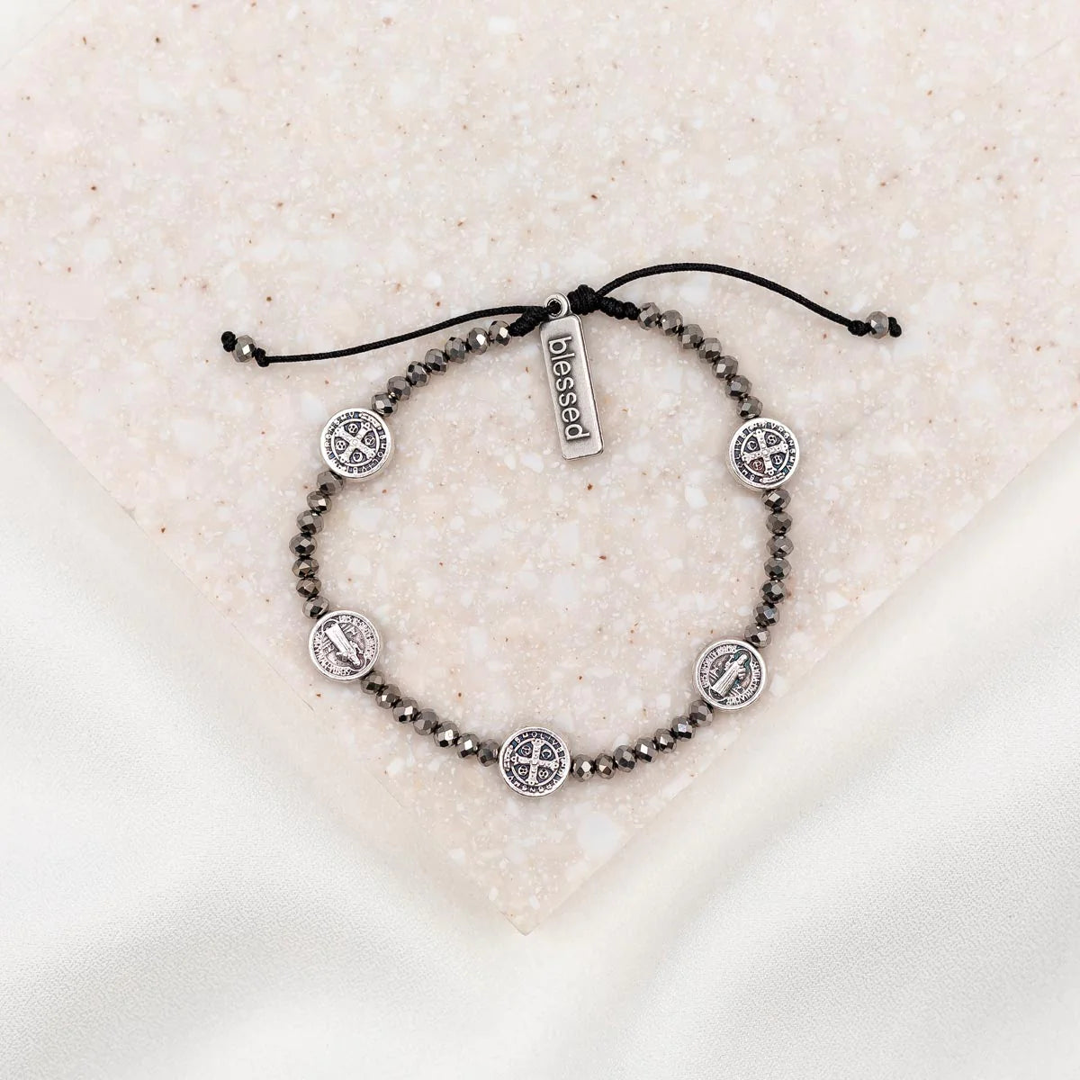 Gratitude Crystal Blessing Bracelet