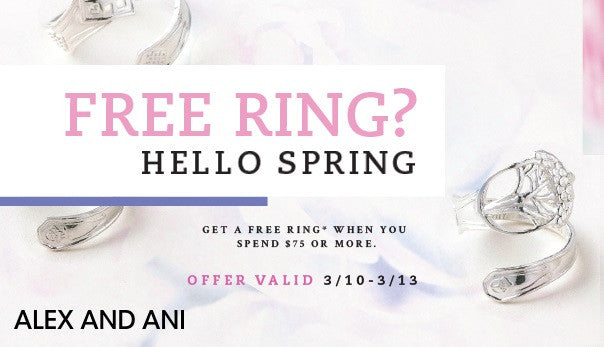 FREE Alex and Ani Ring!