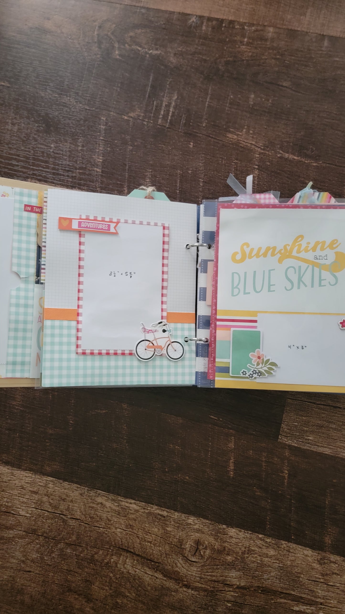 SUMMER LOVIN' fully assembled snap binder