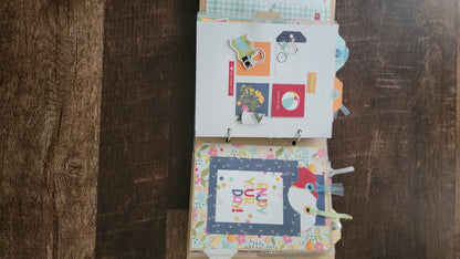 SUMMER LOVIN' fully assembled snap binder