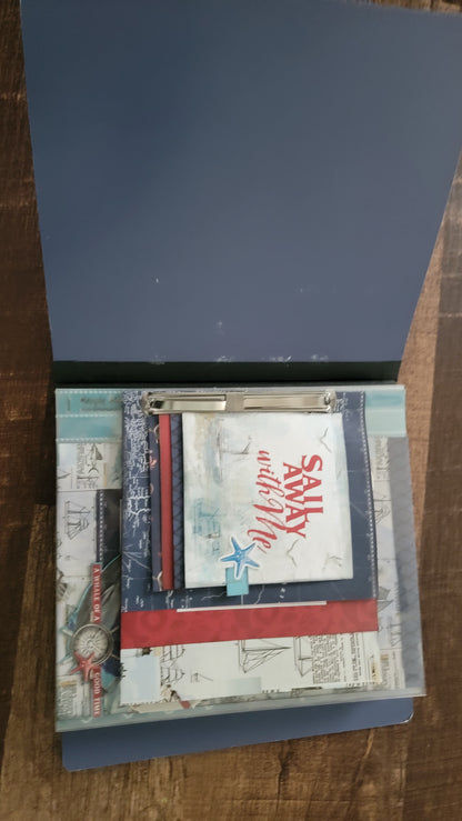 Sail Away fully assembled flip book