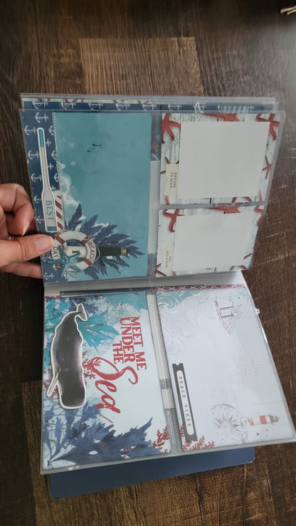 Sail Away fully assembled flip book