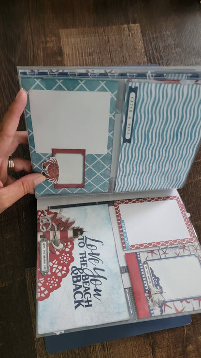 Sail Away fully assembled flip book