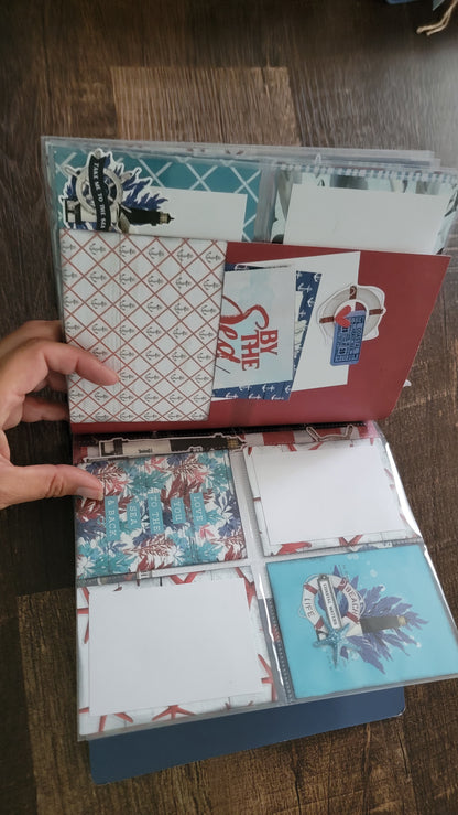 Sail Away fully assembled flip book