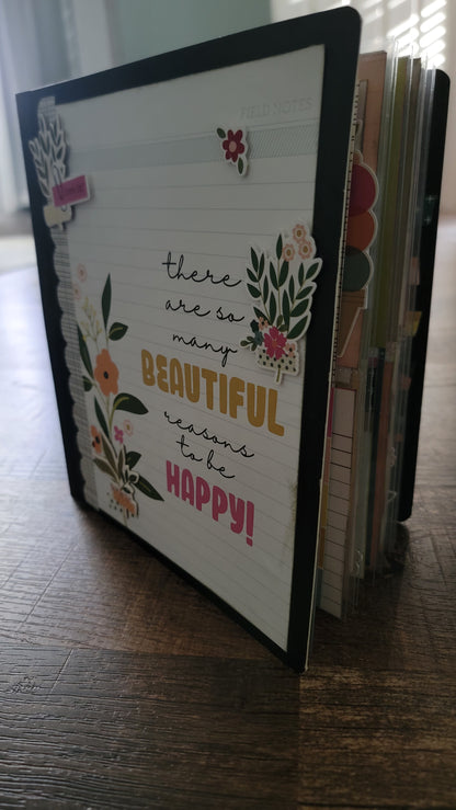 365 Beautiful Reasons to be Happy  fully assembled flip book