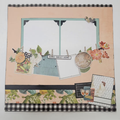 Farmhouse Garden 4 page kit