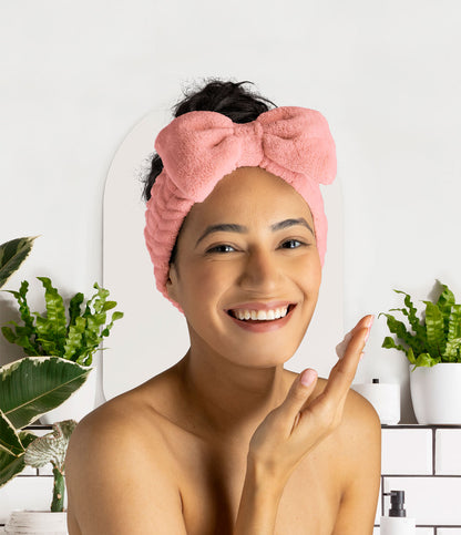 Take a Bow Ultra Plush Spa Headband